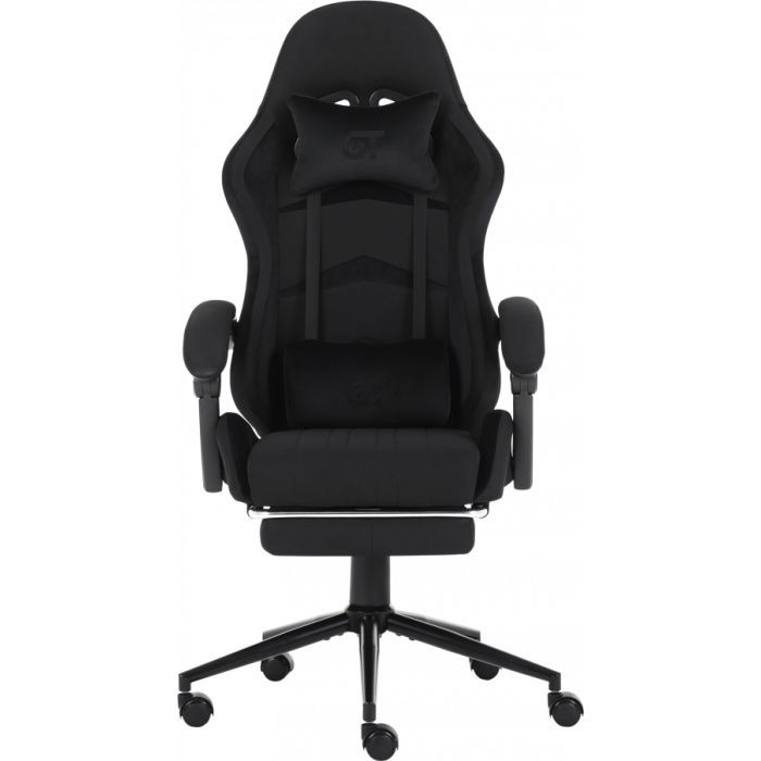 Крісло ігрове GT Racer X-2324 Black/Blue (X-2324 Fabric Black/Blue) зображення 2