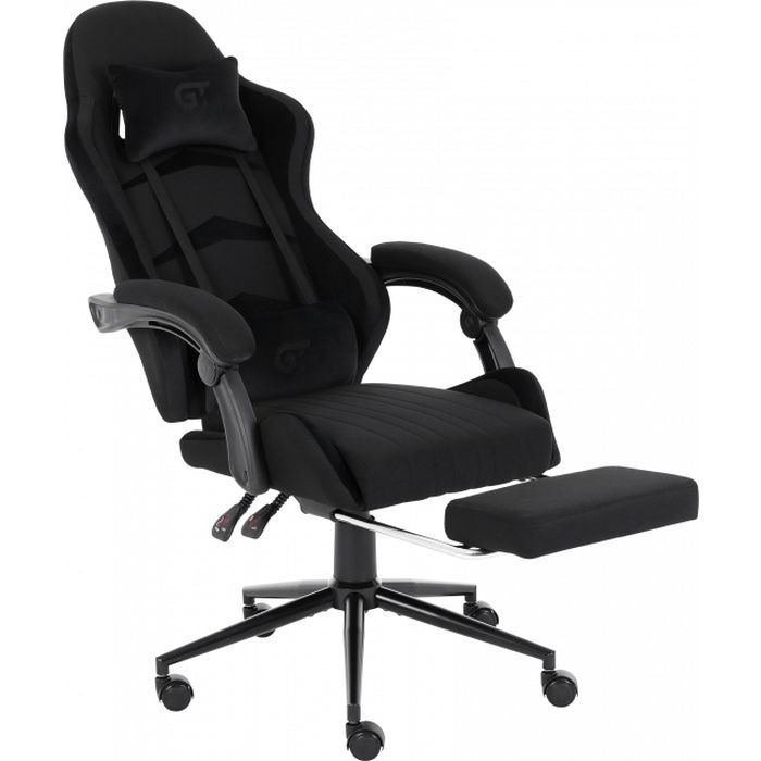 Крісло ігрове GT Racer X-2324 Black/Blue (X-2324 Fabric Black/Blue) зображення 4