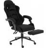 Кресло игровое GT Racer X-2324 Black Suede (X-2324 Fabric Black Suede) изображение 4