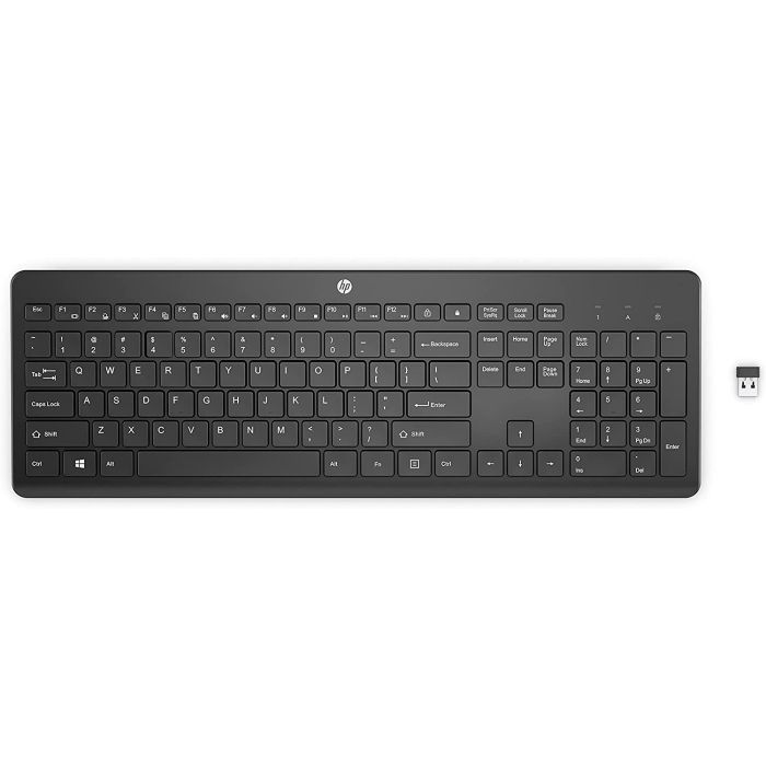Клавіатура HP 230 Wireless UA Black (3L1E7AA) зображення 7