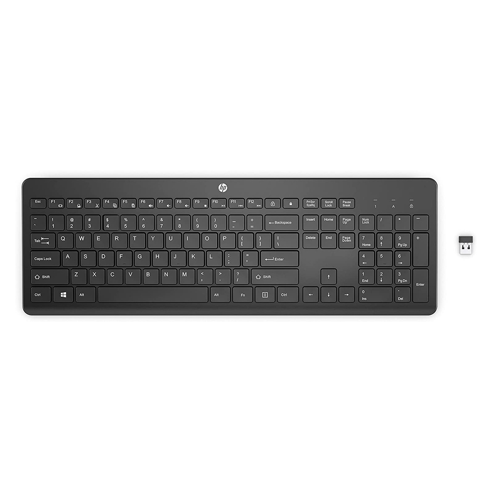 Клавиатура HP 230 Wireless UA Black (3L1E7AA) изображение 7