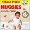 Подгузники Huggies Extra Care Size Размер 4 (8-16 кг) 76 шт (5029053583167)