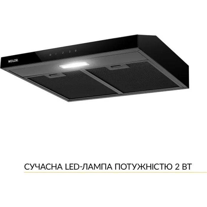 Вытяжка кухонная Weilor WPL 6092 FBL изображение 4