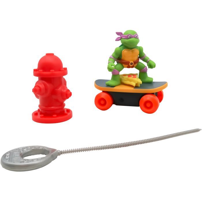 Игровой набор Funrise TMNT Черепашки-ниндзя классические Скейтбордист с лаунчером Донателло (71042) изображение 9