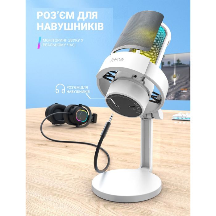 Мікрофон Fifine A8W зображення 4