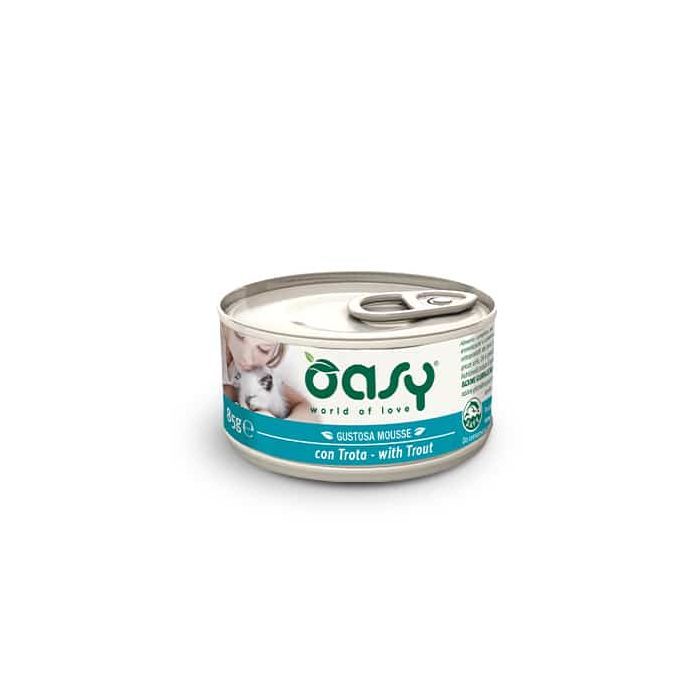 Консерви для котів OASY Форель 85 г (8053017343587)