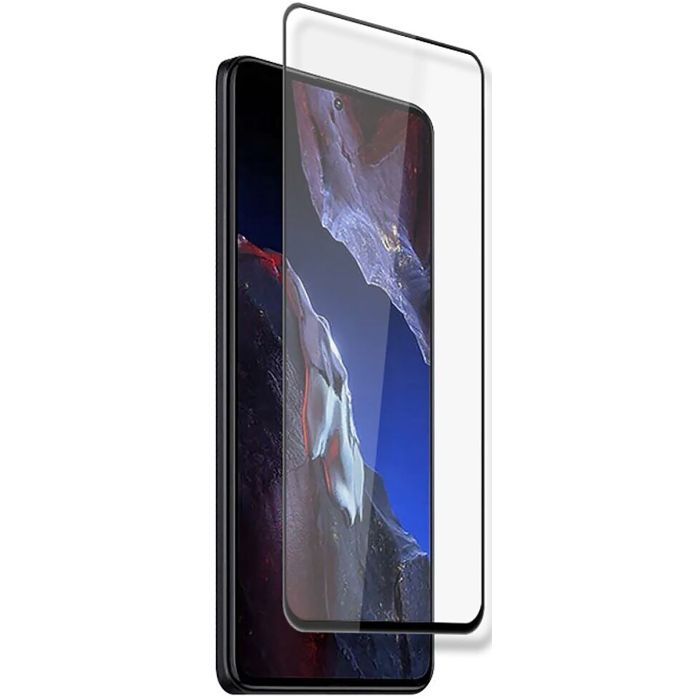 Скло захисне BeCover Poco F5 Pro Black (709744) зображення 2