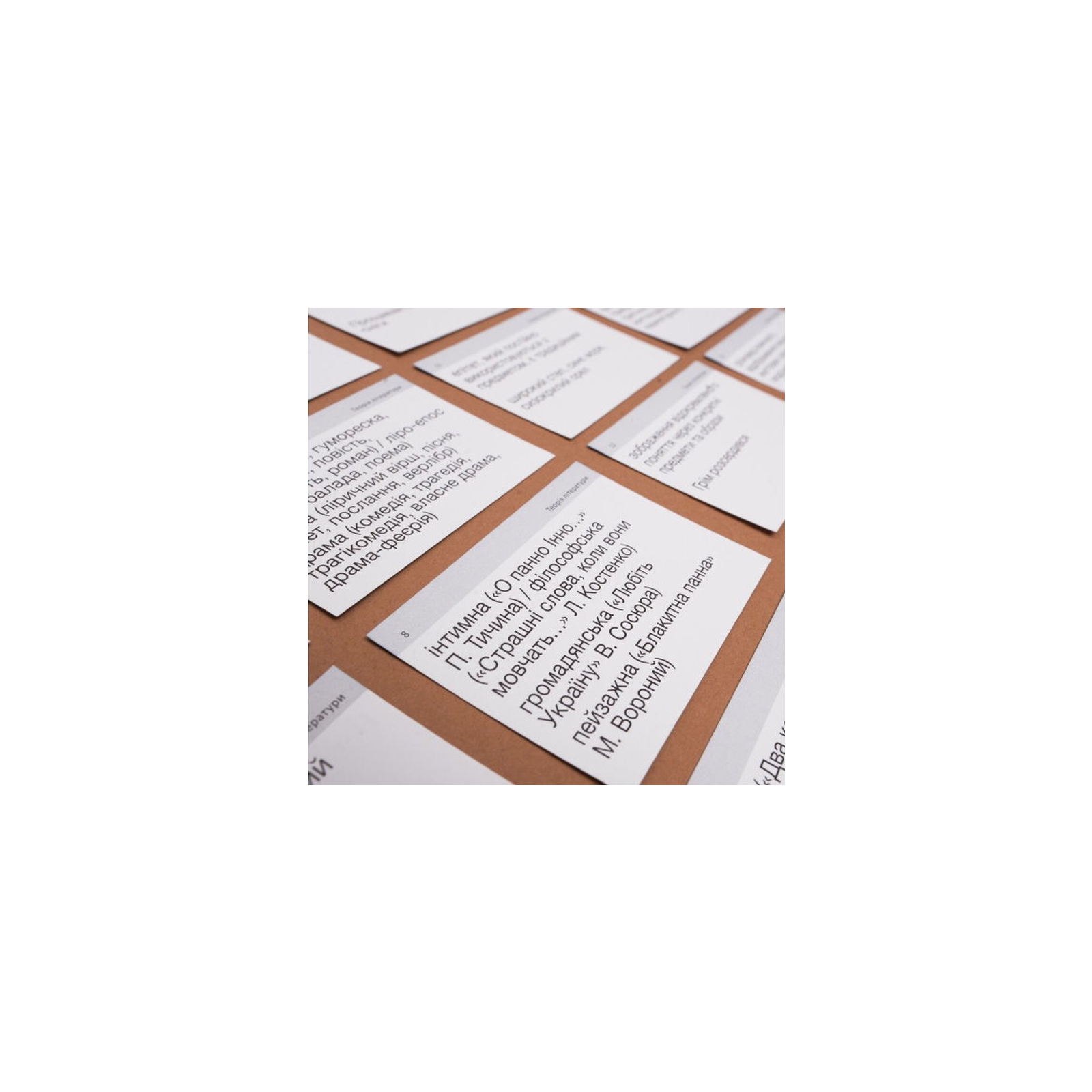 Обучающий набор English Student Карточки для изучения английского языка ЗНО Украинская литература, украинский (591225965) изображение 4