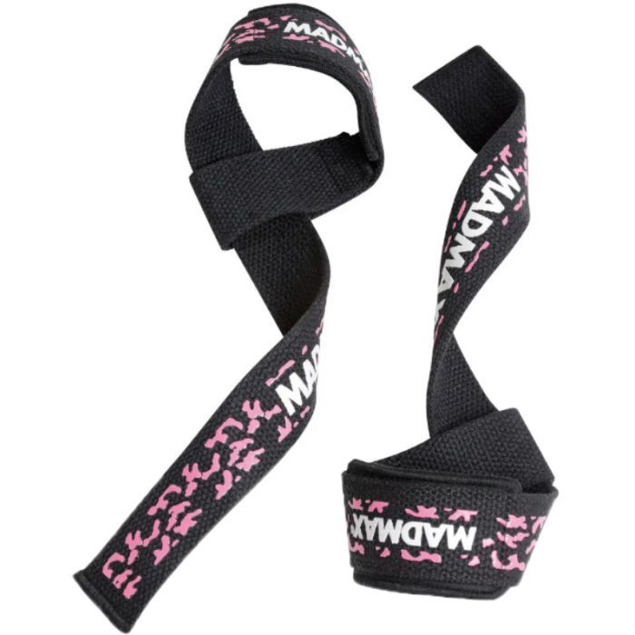 Кистевые лямки MadMax MFA-275 Camo Power Wrist Straps Camo/Pink (MFA-275-PNK-U)