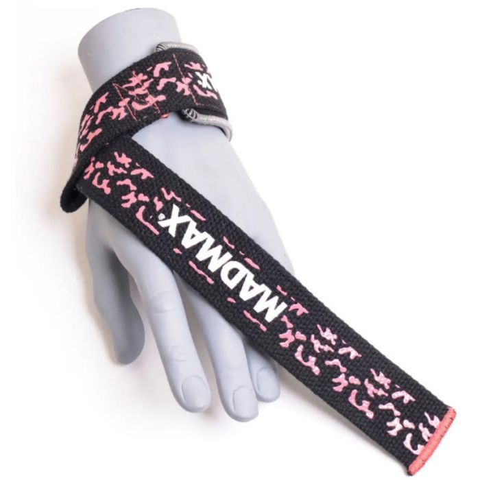 Кистевые лямки MadMax MFA-275 Camo Power Wrist Straps Camo/Pink (MFA-275-PNK-U) изображение 2