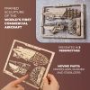 Конструктор Ugears Цепелін 2.5D (6337512) зображення 10