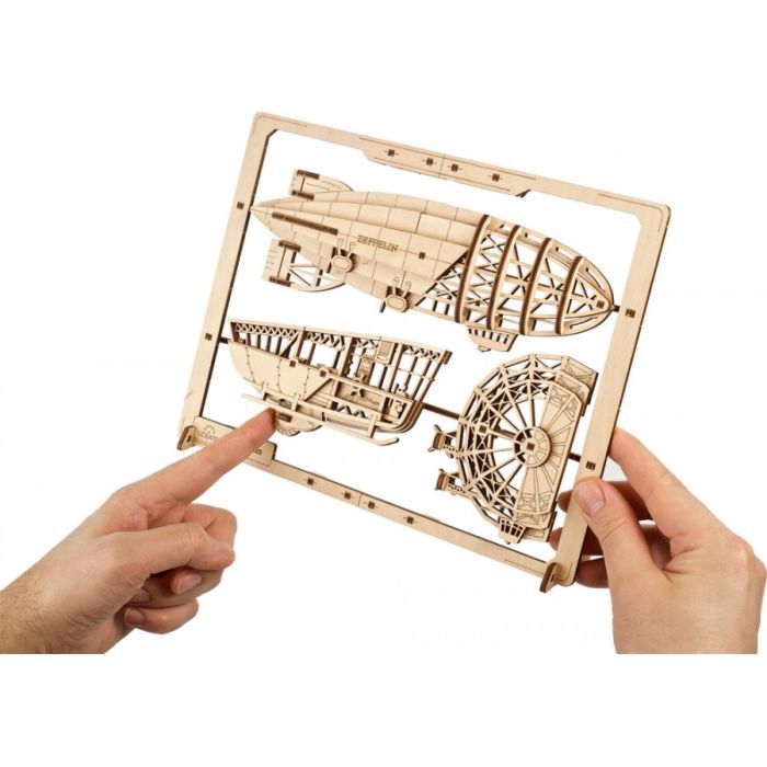 Конструктор Ugears Цепелін 2.5D (6337512) зображення 5