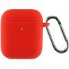 Чохол для навушників Armorstandart Ultrathin Silicone Case With Hook для Apple AirPods 2 Red (ARM59691)