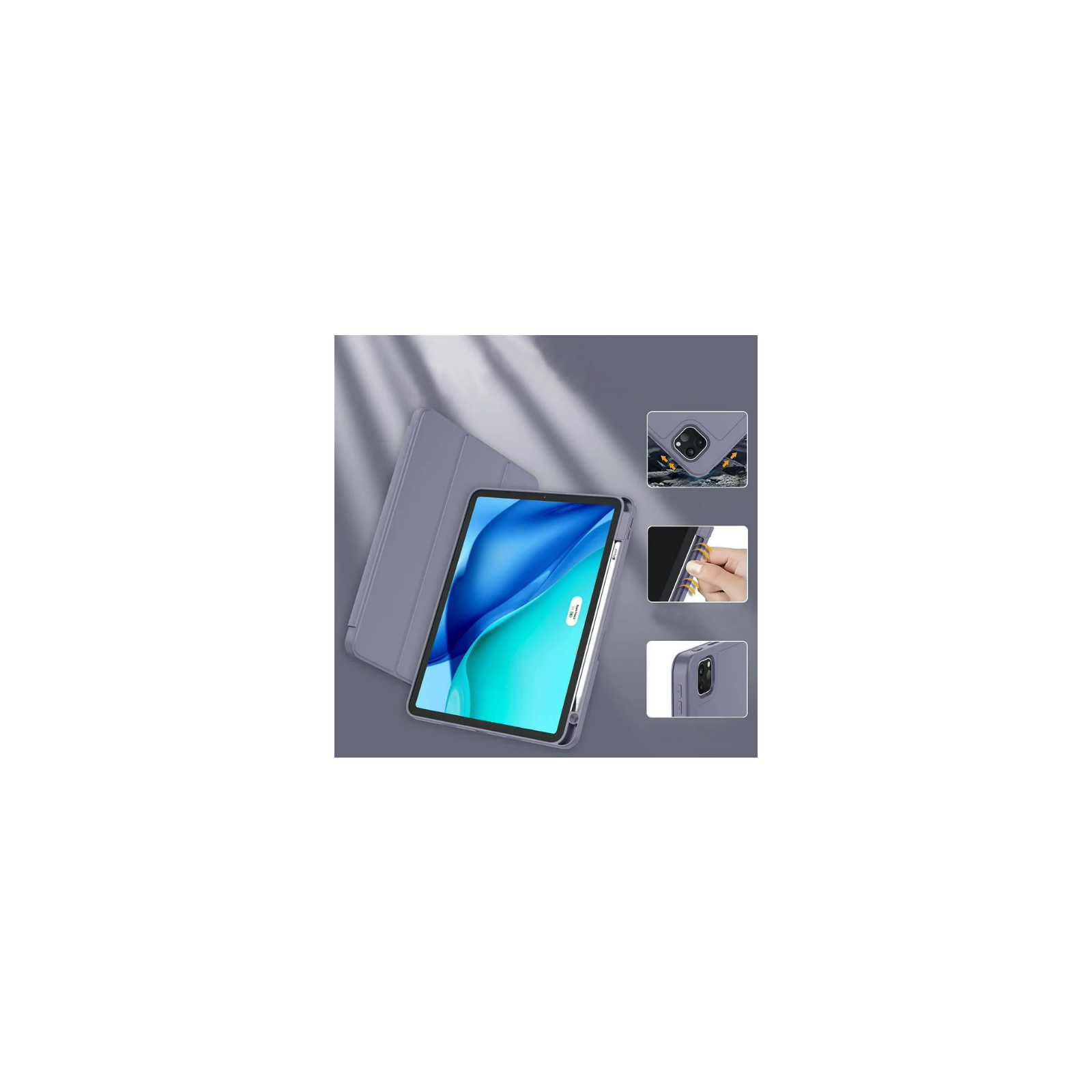 Чехол для планшета BeCover Direct Charge Pencil Apple iPad Pro 11 2020/2021/2022 Light Blue (709653) изображение 5
