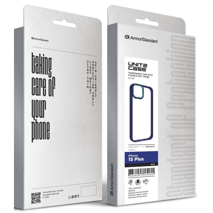 Чохол до мобільного телефона Armorstandart UNIT2 Apple iPhone 15 Plus Lavander (ARM69977) зображення 5