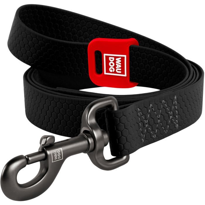 Поводок для собак WAUDOG Waterproof M Ш 20 мм Д 183 см оранжевый (27294)