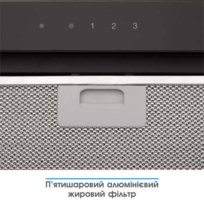 Витяжка кухонна Eleyus GEMINI 700 LED 52 WH зображення 8