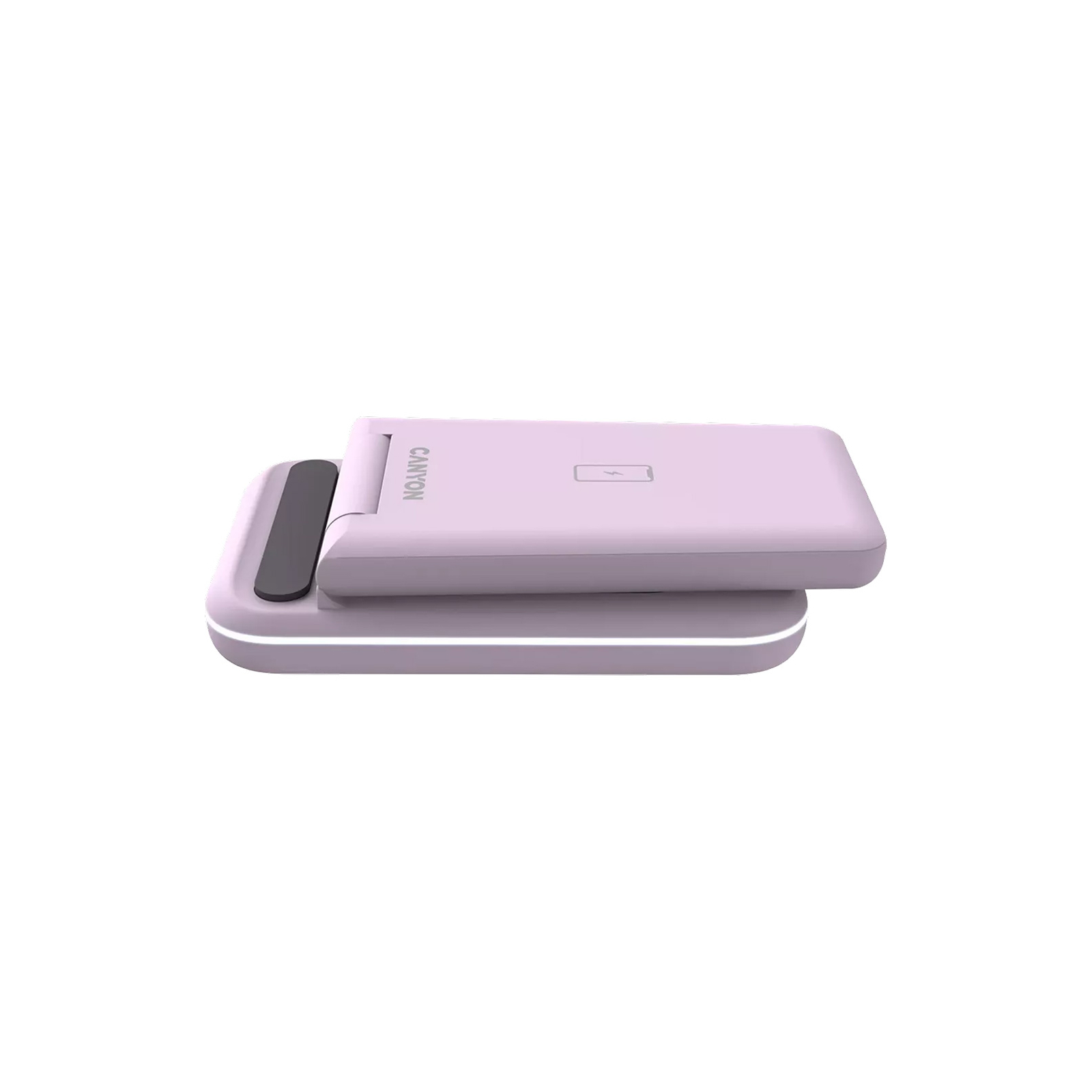 Зарядний пристрій Canyon WS-304 Foldable 3in1 Wireless charger Iced Pink (CNS-WCS304IP) зображення 5