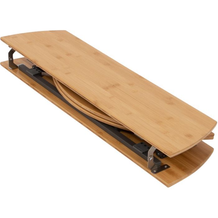 Туристический стол Bo-Camp Poundbury Круглий 90 x 90 cm Коричневий (1404656) изображение 2