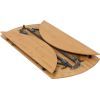 Туристический стол Bo-Camp Poundbury Круглий 90 x 90 cm Коричневий (1404656) изображение 3