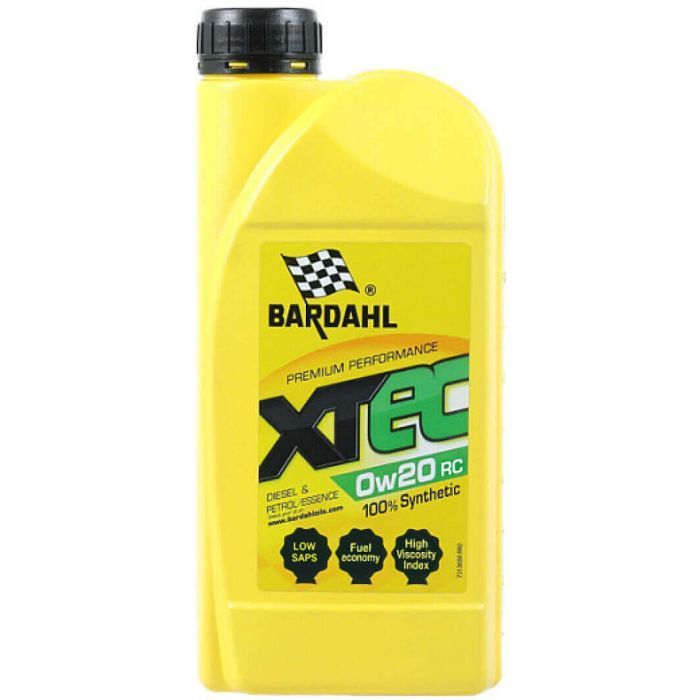 Моторное масло BARDAHL XTEC 0W20 RC 5л (33013)