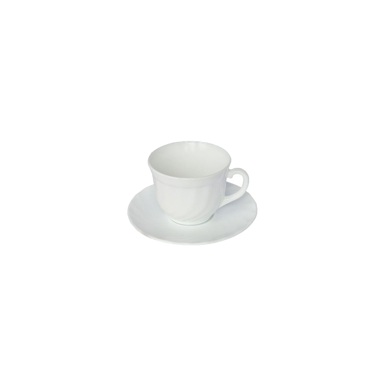 Сервіз для чаю та кави Luminarc Trianon Білий 12 предметів (E8845)