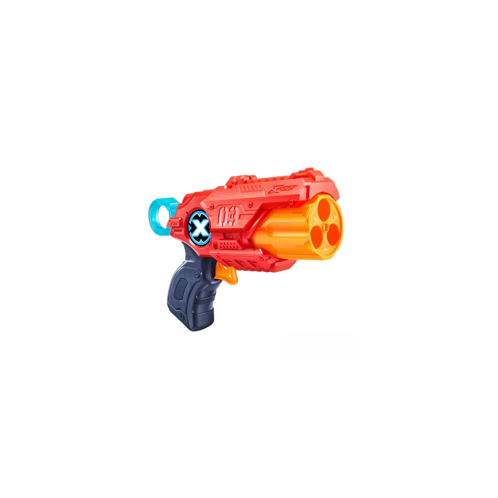 Іграшкова зброя Zuru X-Shot Red Набір швидкострільних бластерів EXCEL MK 3 Double (2 бластира, 3 банки, 16 патронів) (36432R) зображення 3
