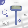 Расческа для животных Tauro Pro Line прямоугольный M, зубцы 11 мм purple (TPLB63546) изображение 3