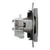 Розетка Schneider Electric ASFORA без заземлення антрацит (EPH3000171) изображение 3