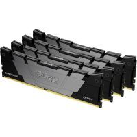 Модуль памяти для компьютера DDR4 128GB (4x32GB) 3200 MHz Fury Renegade Black Kingston Fury (ex.HyperX) (KF432C16RB2K4/128) изображение 2