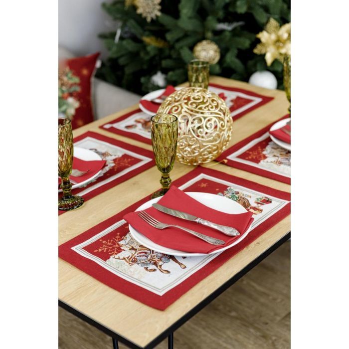 Салфетка на стол Прованс гобеленовая PRESENT 30х50 см (4823093450592) изображение 3