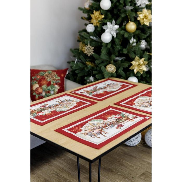 Салфетка на стол Прованс гобеленовая PRESENT 30х50 см (4823093450592) изображение 4