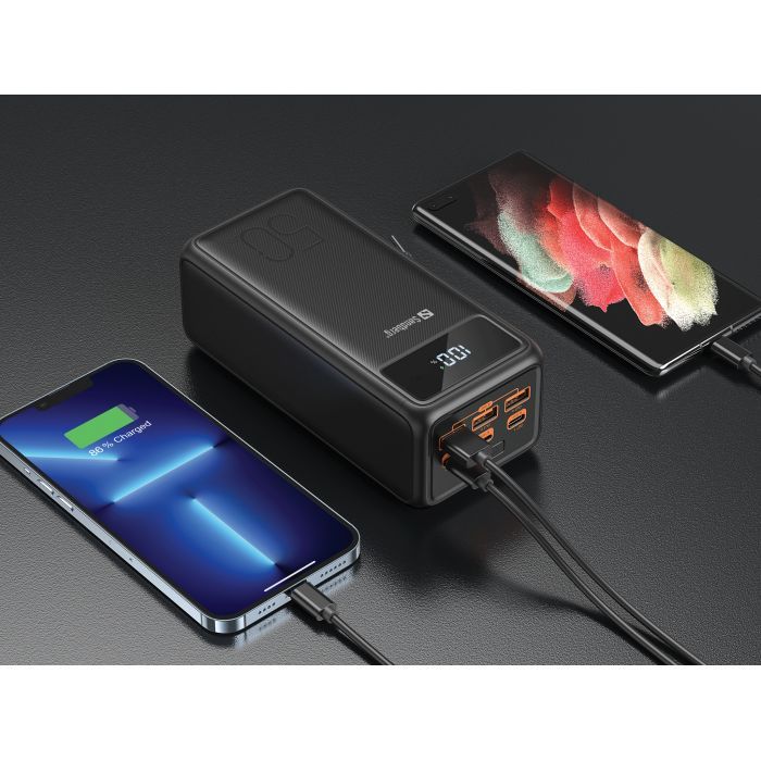 Батарея універсальна Sandberg 50000mAh 130W PD, 3хUSB 3xType-C LED 2W (420-75) зображення 10