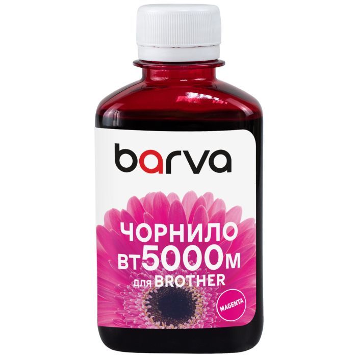 Чернила Barva Brother BT5000 180 мл Y (BBT5000Y-756)