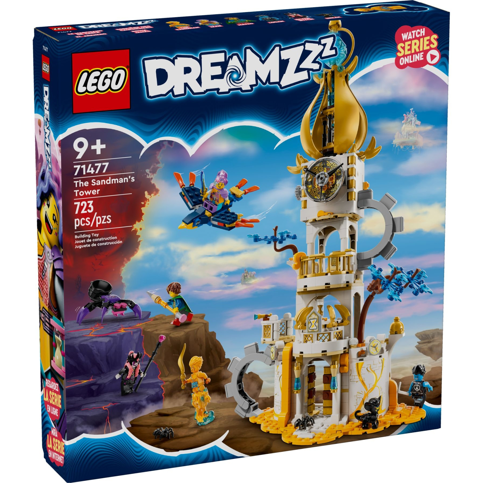Конструктор LEGO DREAMZzz Башня Песчаного человека 723 деталей (71477)