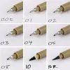 Лайнер Sakura Pigma Micron (0.3) 0,35 мм Чорний (084511306400) зображення 8