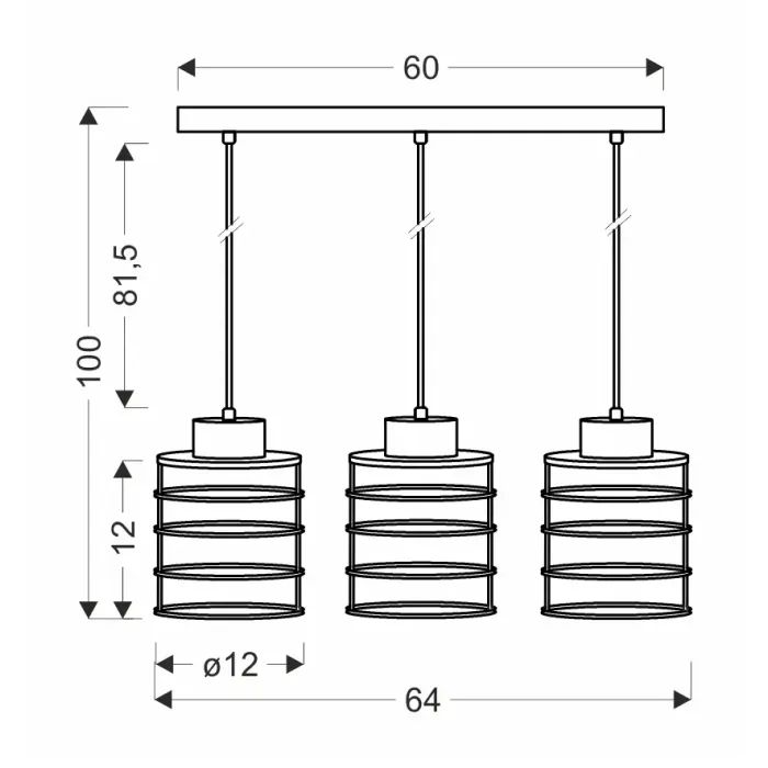 Люстра Candellux Glob (33-00378) зображення 3