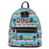 Рюкзак школьный Loungefly DC - Superheroes Chibi Lineup AOP Mini Backpack (DCCBK0062) изображение 4