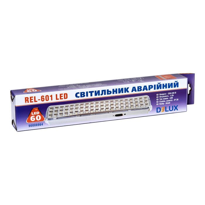 Світильник Delux REL-601 (3.7V2Ah) 60 LED 4W (90016961) зображення 3