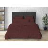 Підковдра MirSon Бязь 17-0617 Stripe Brown полуторна 143х210 см (2200008202637)