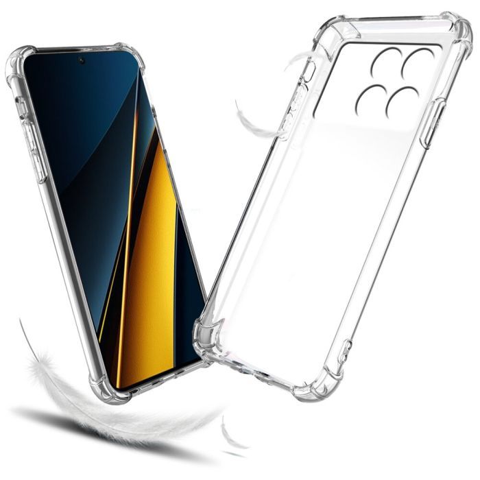 Чохол до мобільного телефона BeCover Anti-Shock Poco X6 Clear (710614) зображення 2