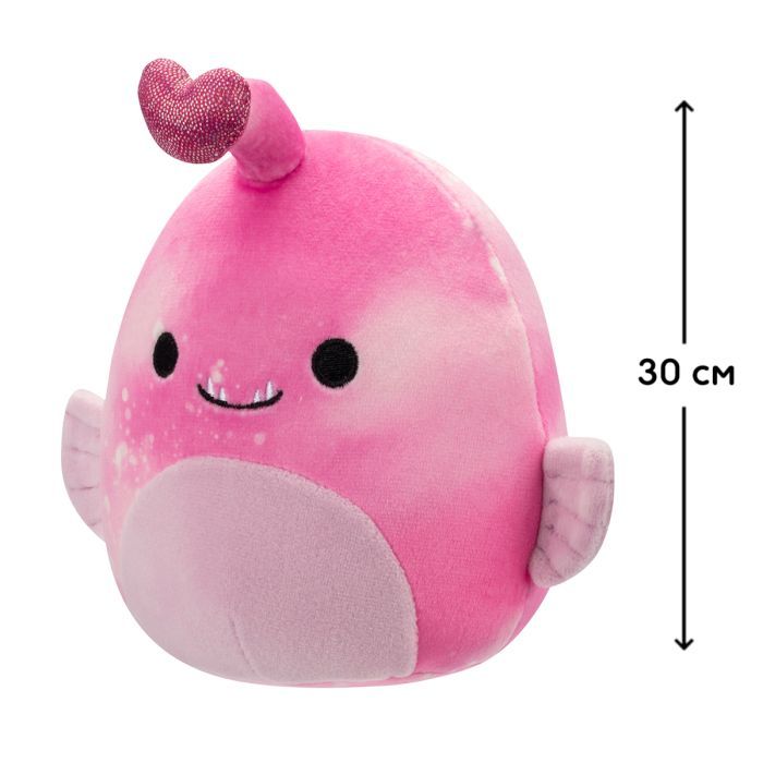 Мягкая игрушка Squishmallows Рыба-удильщик Си 30 см (SQVA00874) изображение 2