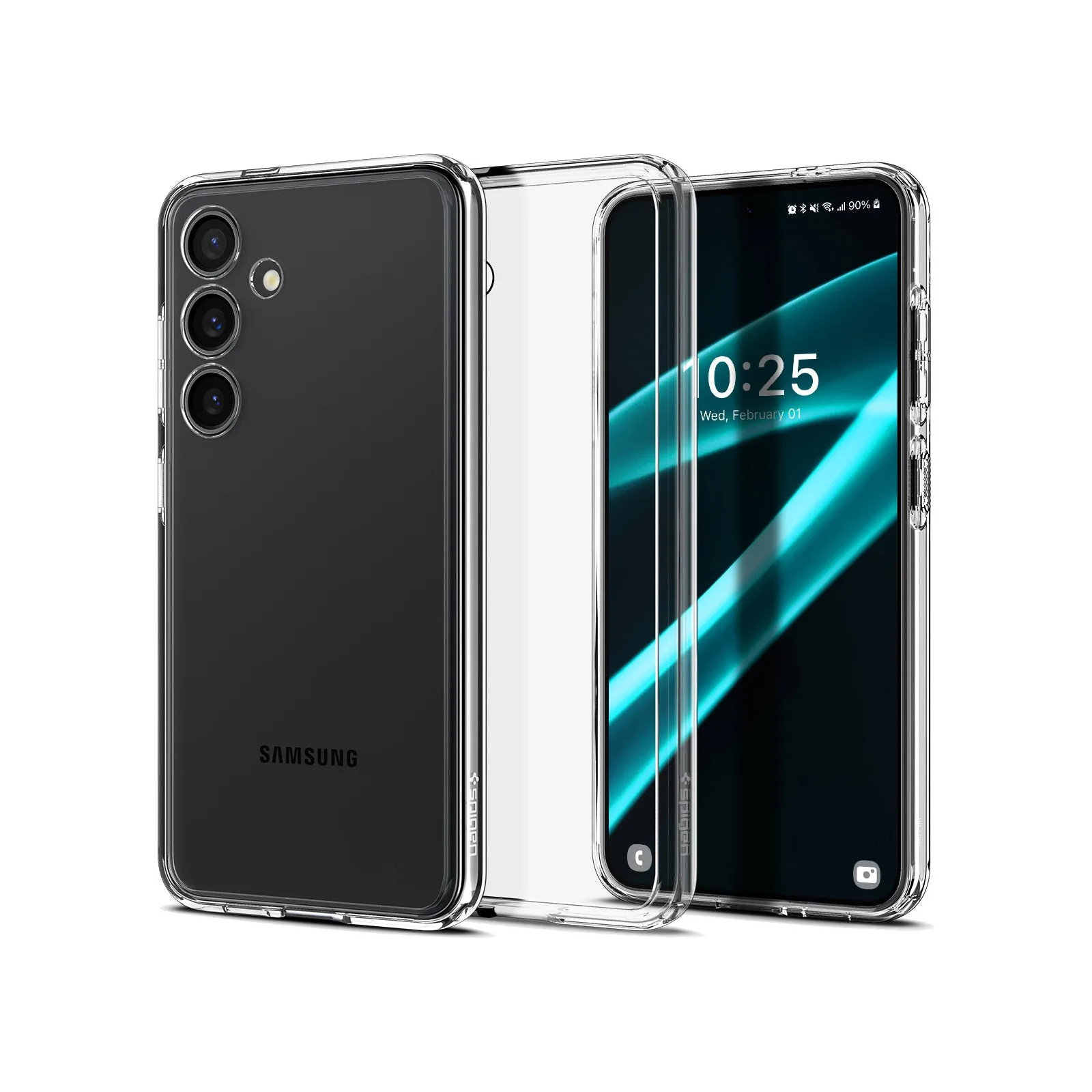 Чохол до мобільного телефона Spigen Samsung Galaxy S24+ Ultra Hybrid Crystal Clear (ACS07329) зображення 10