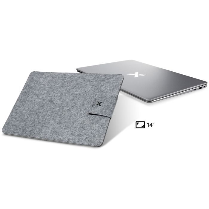 Чехол для ноутбука Vinga 14" NSF140 Gray (NSF140GY) изображение 4