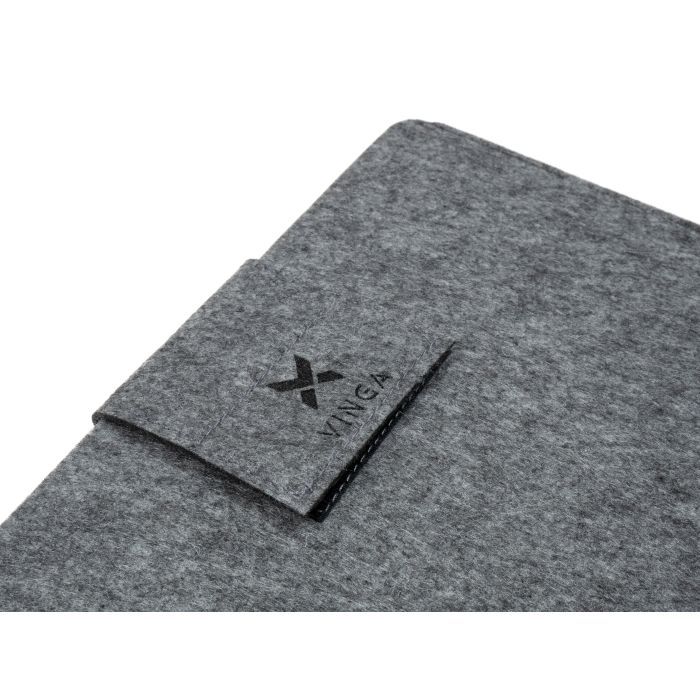 Чехол для ноутбука Vinga 14" NSF140 Gray (NSF140GY) изображение 8