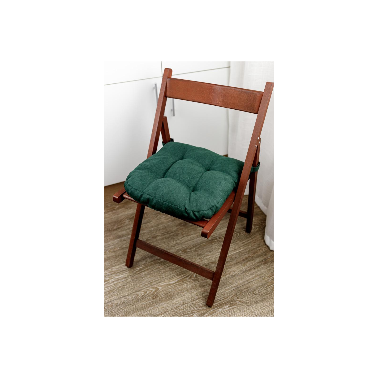 Подушка на стул Прованс LUIS Изумруд 40х40 см (33748) изображение 2