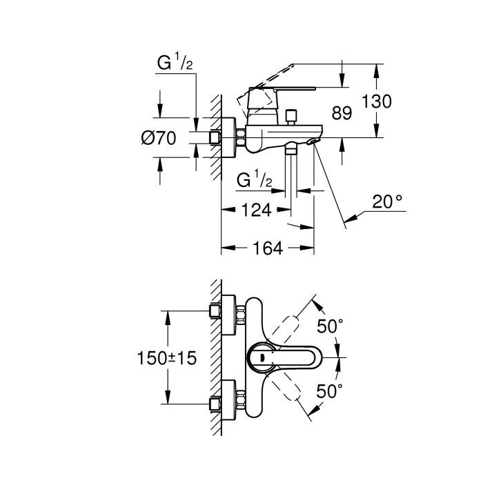 Смеситель Grohe Get (32887000) изображение 4