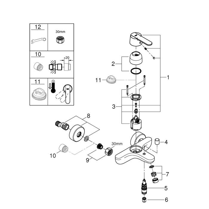 Смеситель Grohe Get (32887000) изображение 5