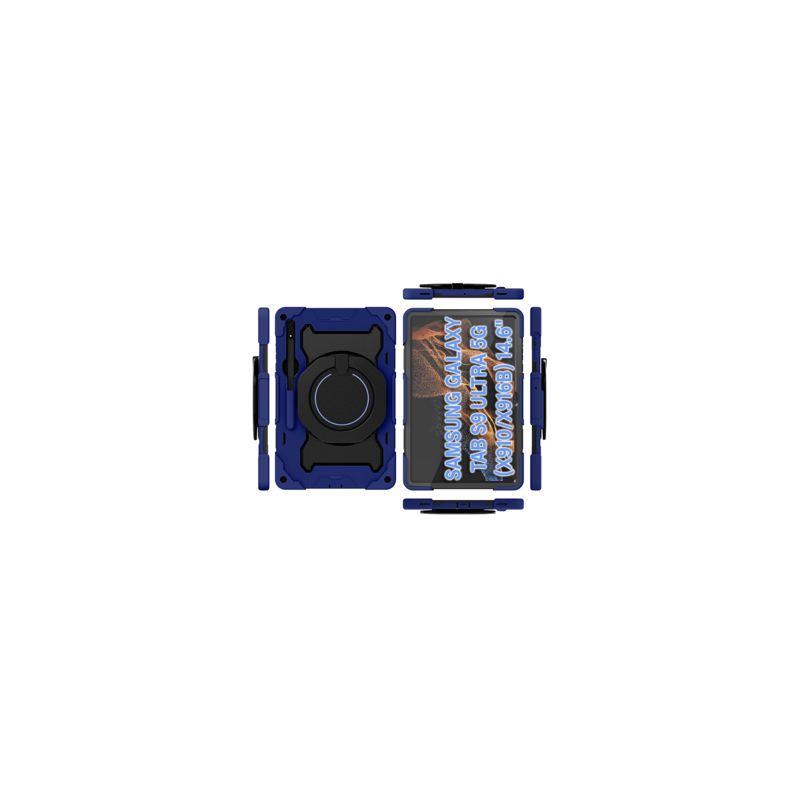 Чехол для планшета BeCover Samsung Galaxy Tab S9 Ultra 5G (SM-X910/SM-X916B) 14.6" Blue (710768) изображение 7
