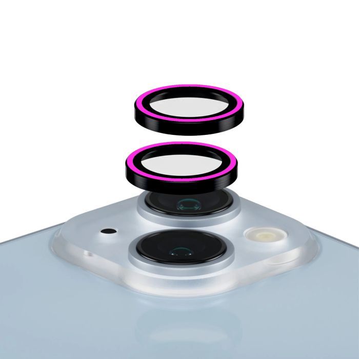 Стекло защитное Armorstandart for Camera AR iPhone 15 / 15 Plus Pink (ARM76134)